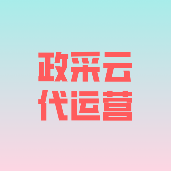 坡头镇政采云代运营